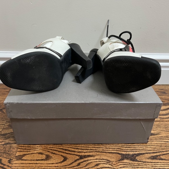 Prada Lace Up Front Sandals Size 39 - Picture 5 of 5